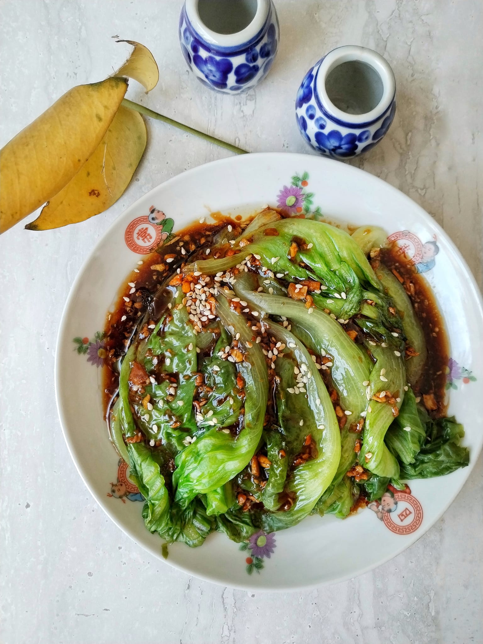 Chinese Garlic Bok Choy